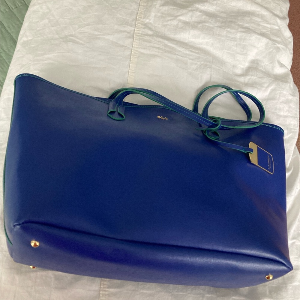 Ralph Lauren Blue Tote Bag